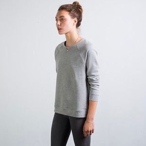Everlane crew neck sweatshirt grey size XS